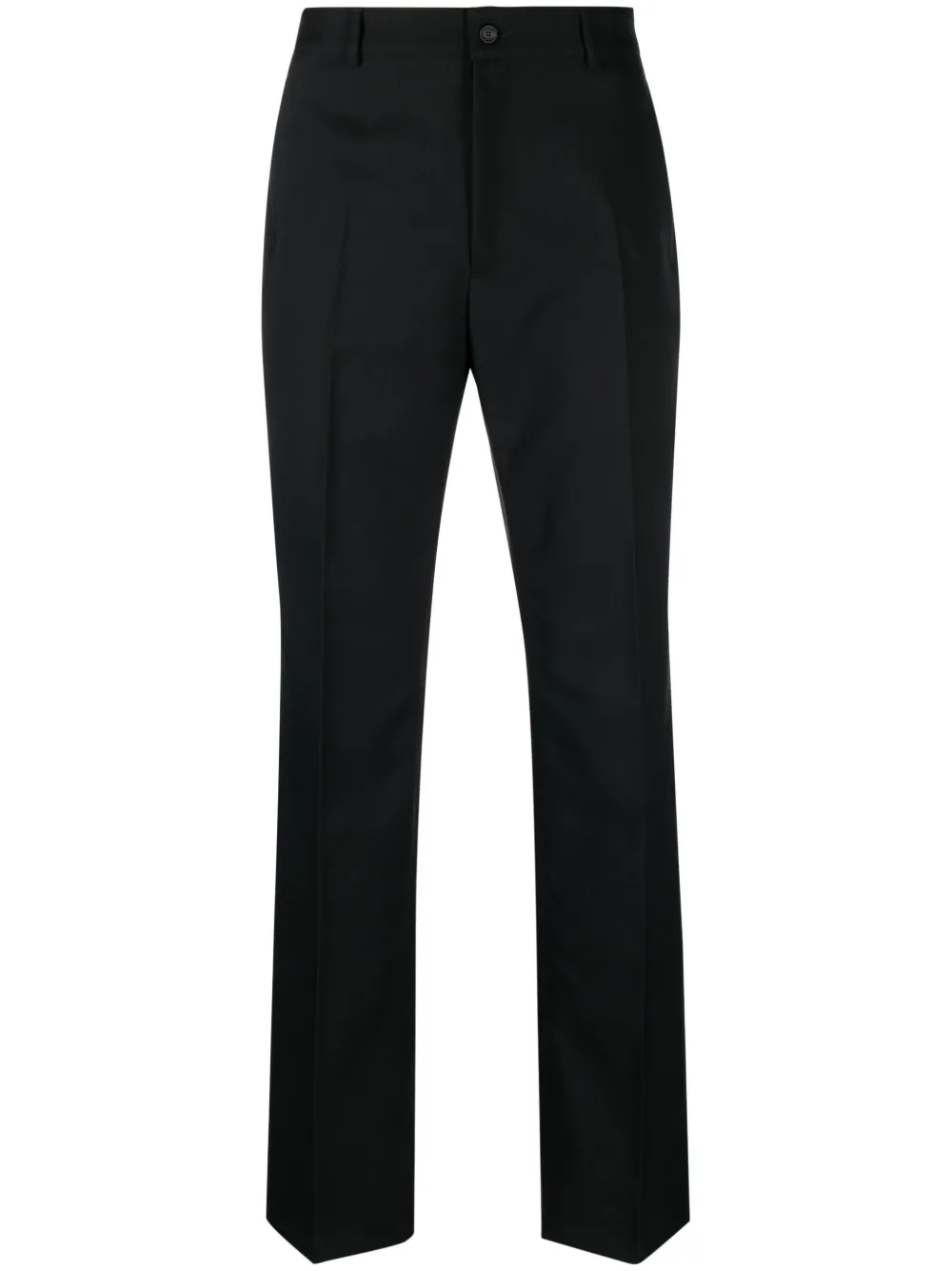 

Прямые брюки с завышенной талией OFF-WHITE, черный