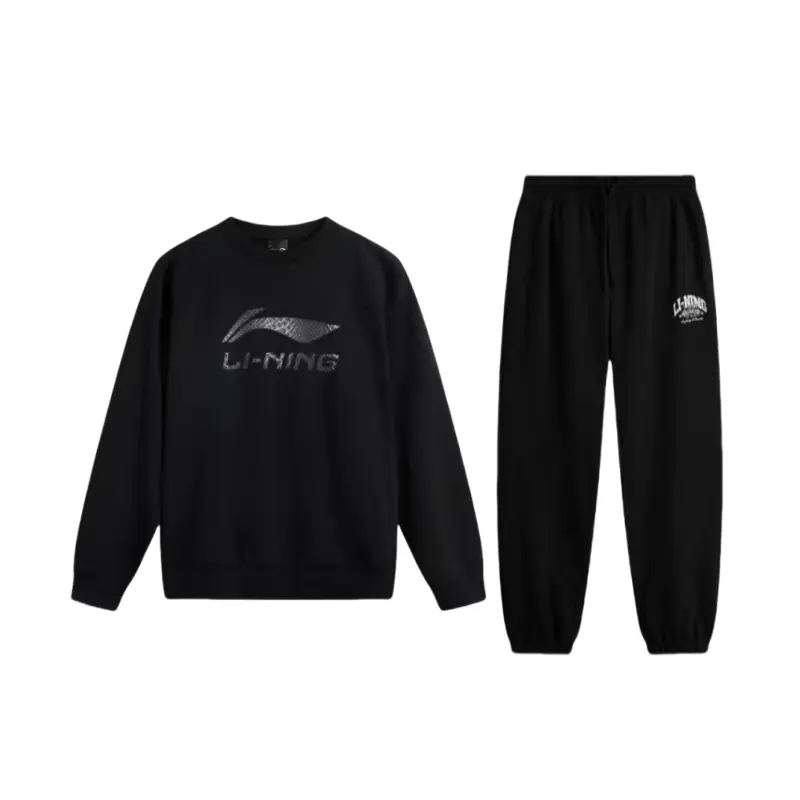 

LINING Повседневная спортивная одежда унисекс черная