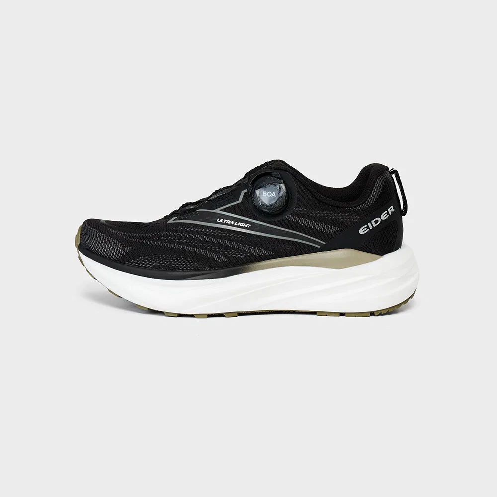 Мужские чёрные функциональные кроссовки Flight Boa от Eider