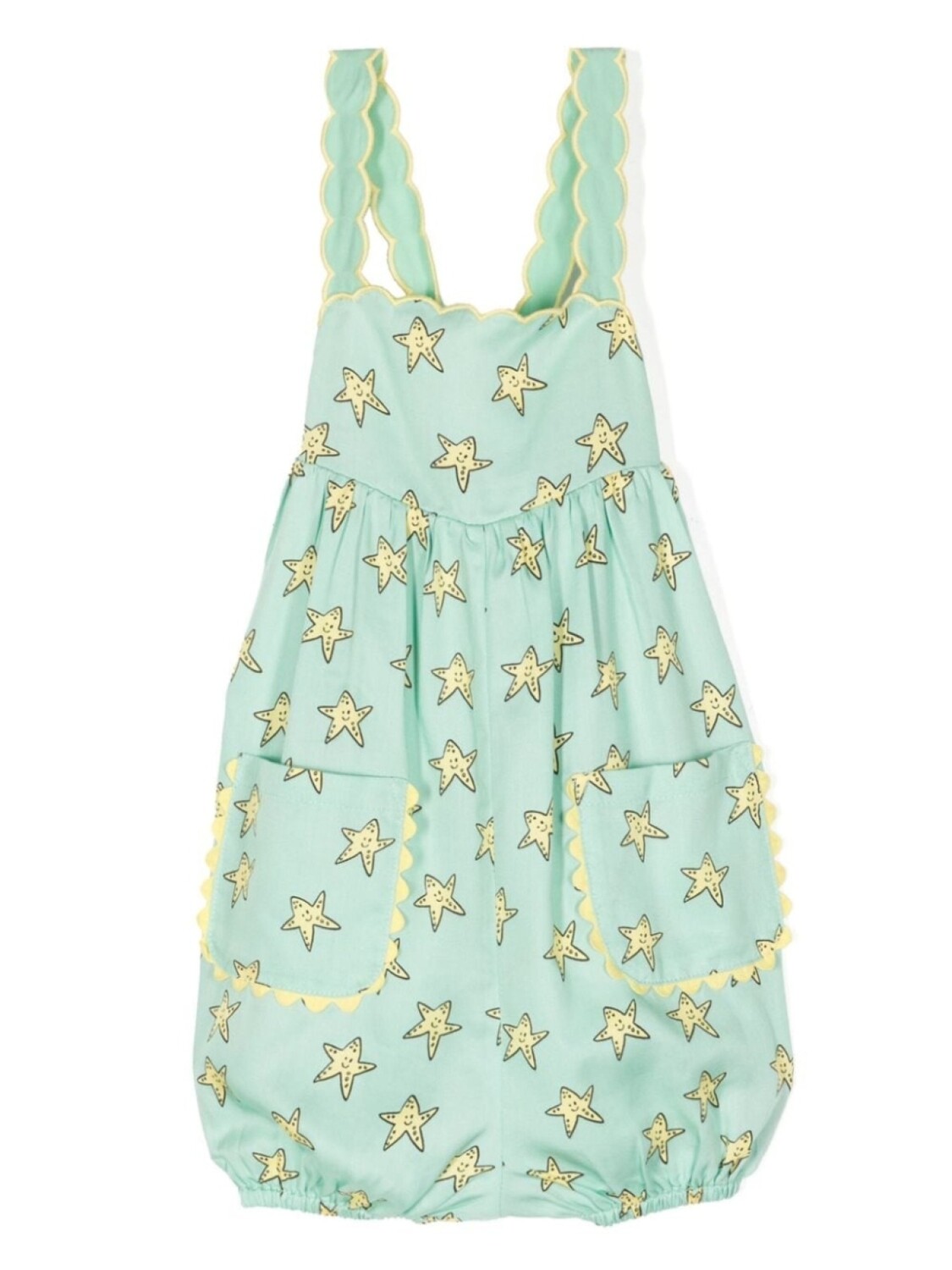 

Боди с принтом Stella McCartney Kids, зеленый