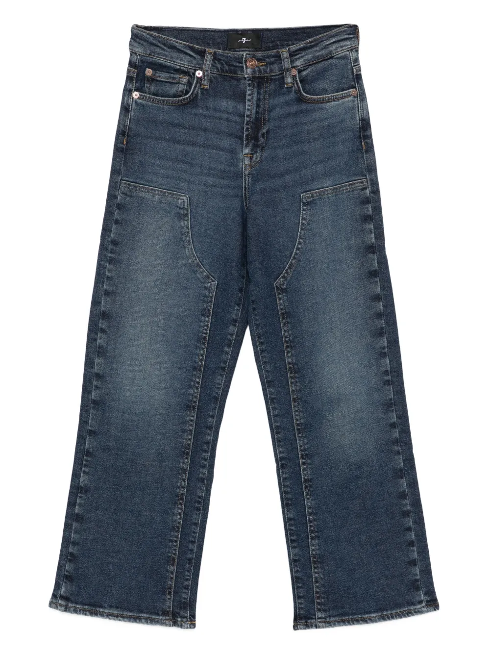 

Джинсы с карманом 7 For All Mankind, синий