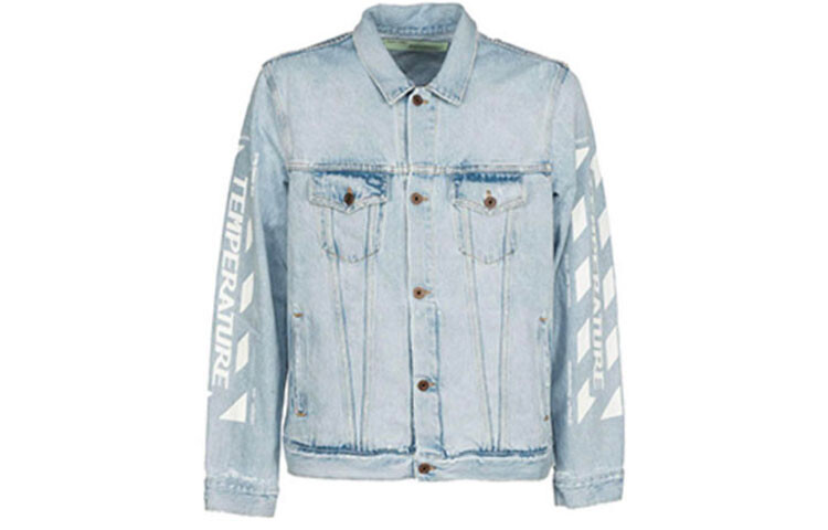 

Мужская джинсовая куртка Off-White, синий