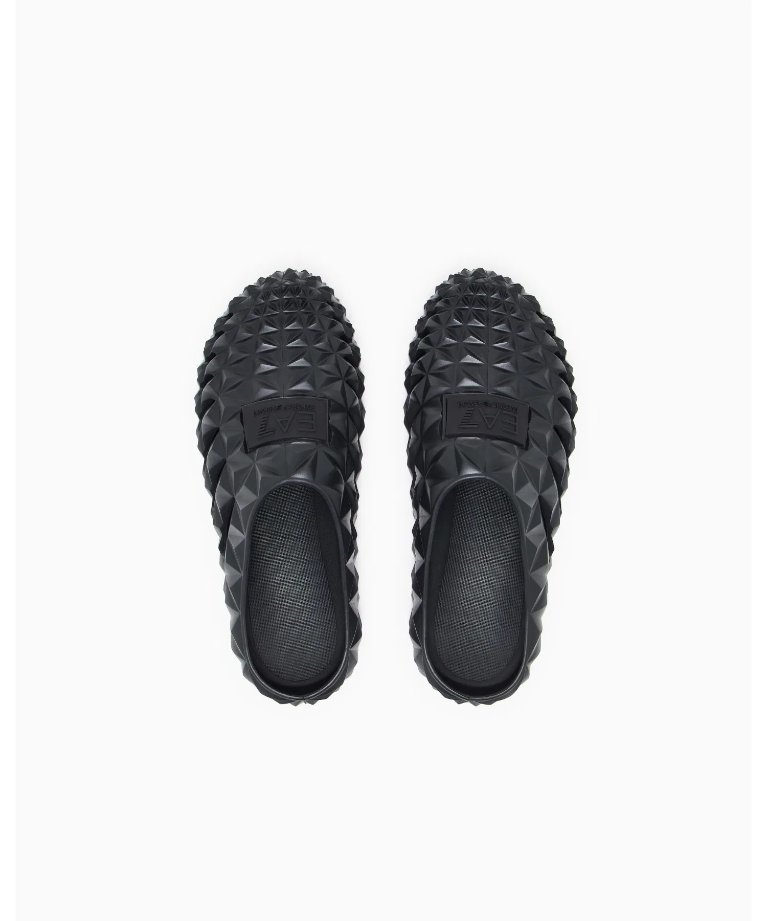 Мужские сланцы EMPORIO ARMANI EA7 Prisma чёрные — фото 4