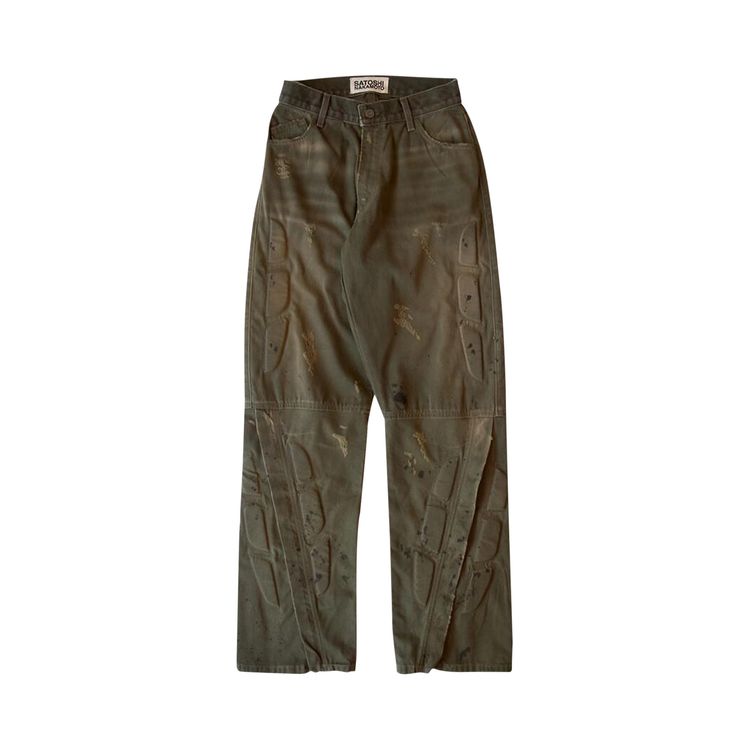 

Брюки Satoshi Nakamoto Enduro Pant 'Green', зеленый
