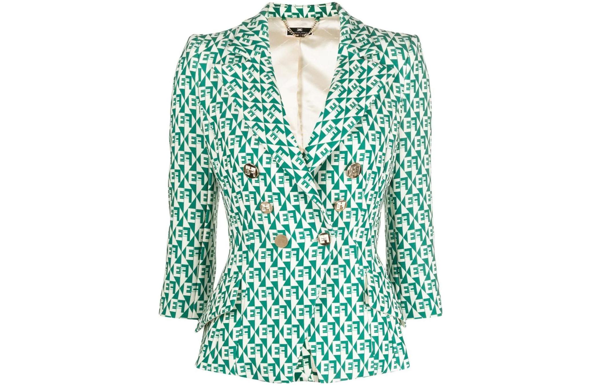 

Elisabetta Franchi Женский деловой костюм зеленого цвета, Green