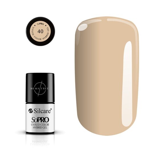 

Гибридный лак для ногтей SoPRO 40, 7 г Silcare