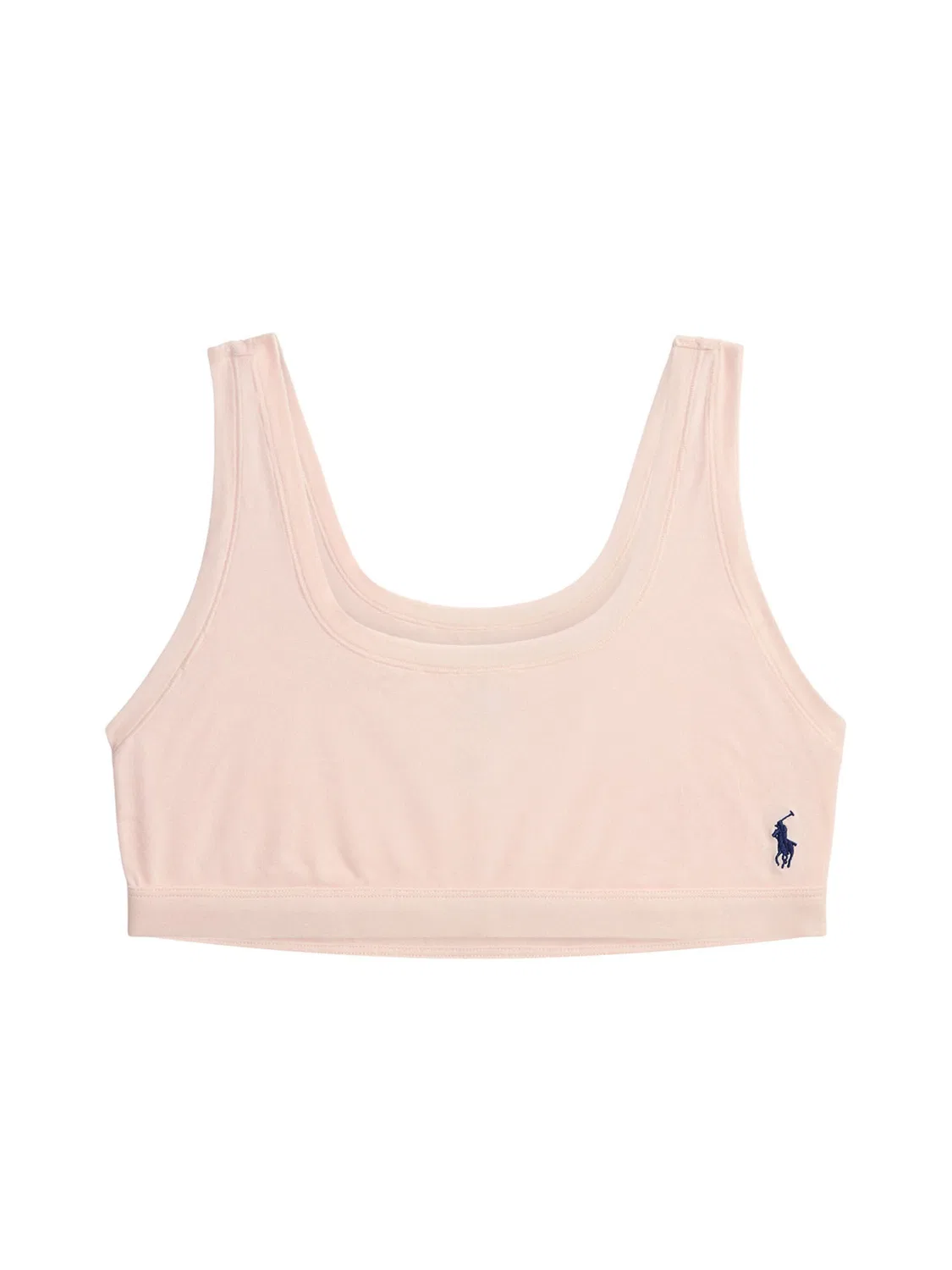 Бюстгальтер-бралетт 'Club Cotton' Polo Ralph Lauren, Beige/Rose