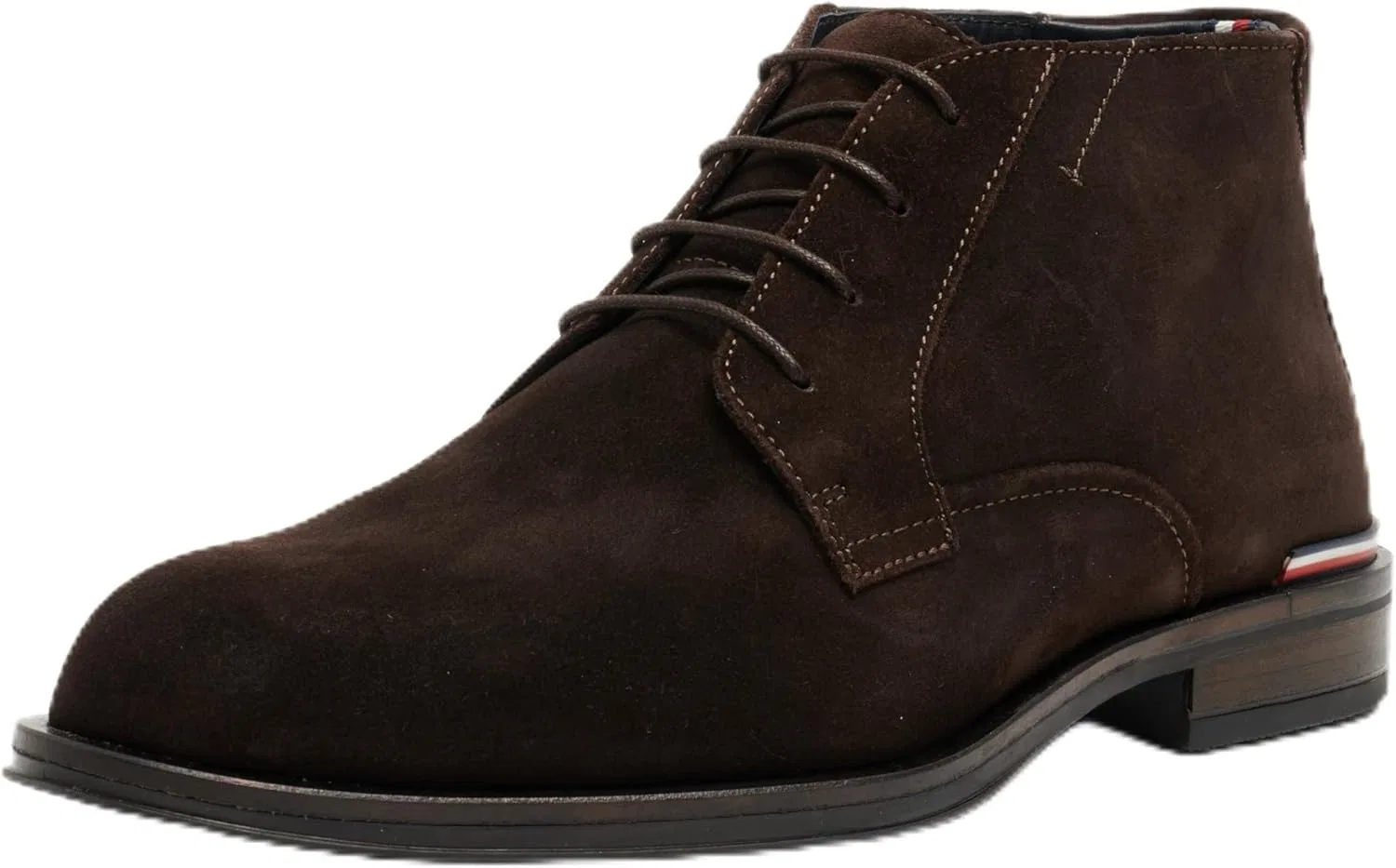 Мужские высокие ботинки Tommy Hilfiger Signature Hilfiger Fm0fm, Brown Dark Coffee