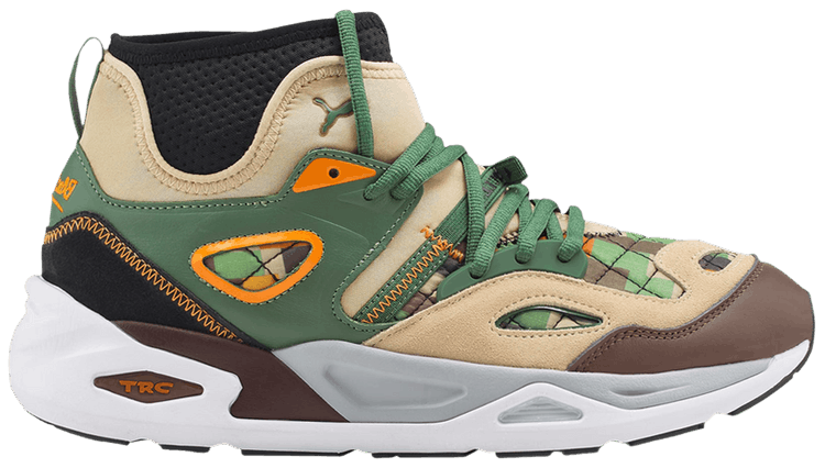 

Кроссовки Puma Black Fives x TRC Blaze Mid 'Deep Forest Light Sand', загар