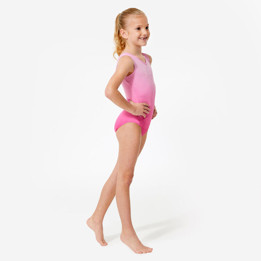 

DOMYOS Купальник без рукавов для девочек - розовый