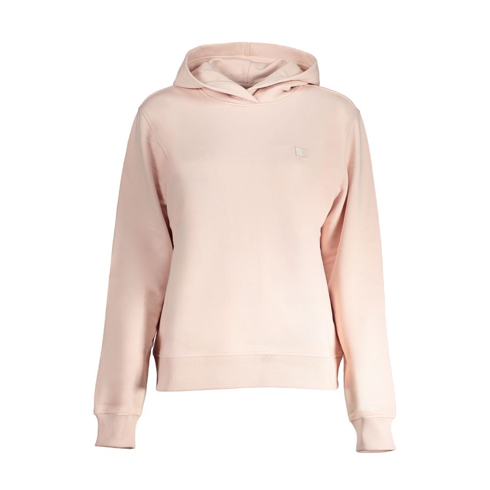 

Розовый хлопковый свитер Calvin Klein