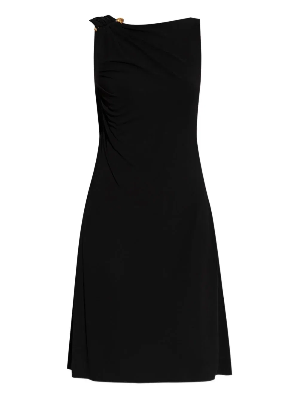 Черное платье без рукавов Versace, Black