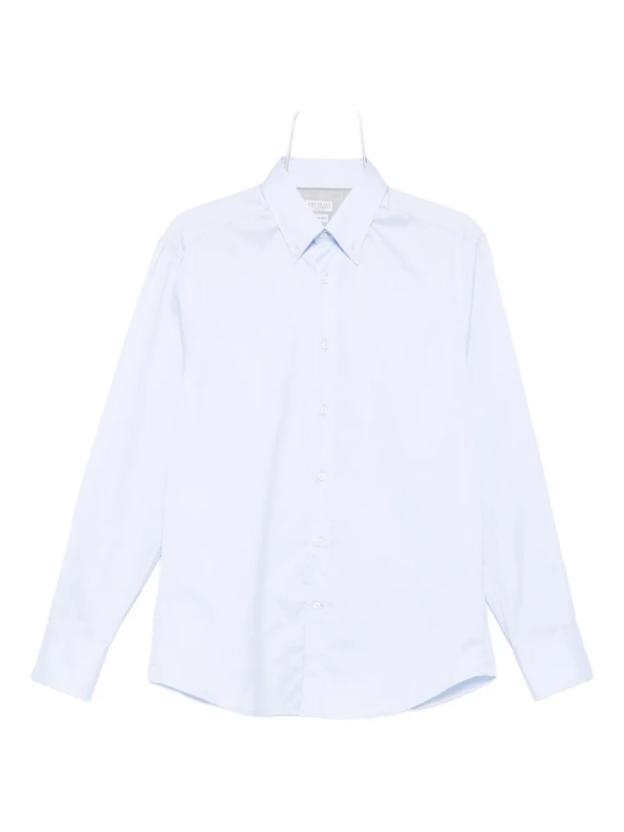 

Рубашка Brunello Cucinelli из хлопка, синий