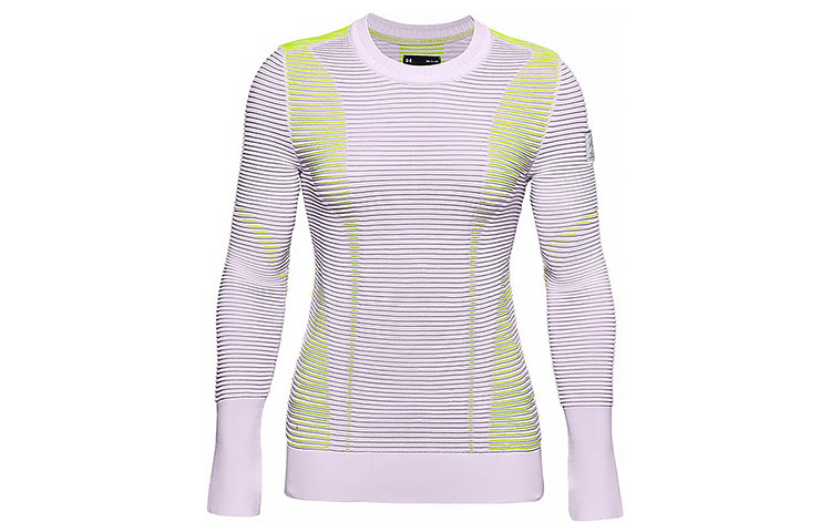 

Толстовка IntelliKnit женская сиреневая Under Armour