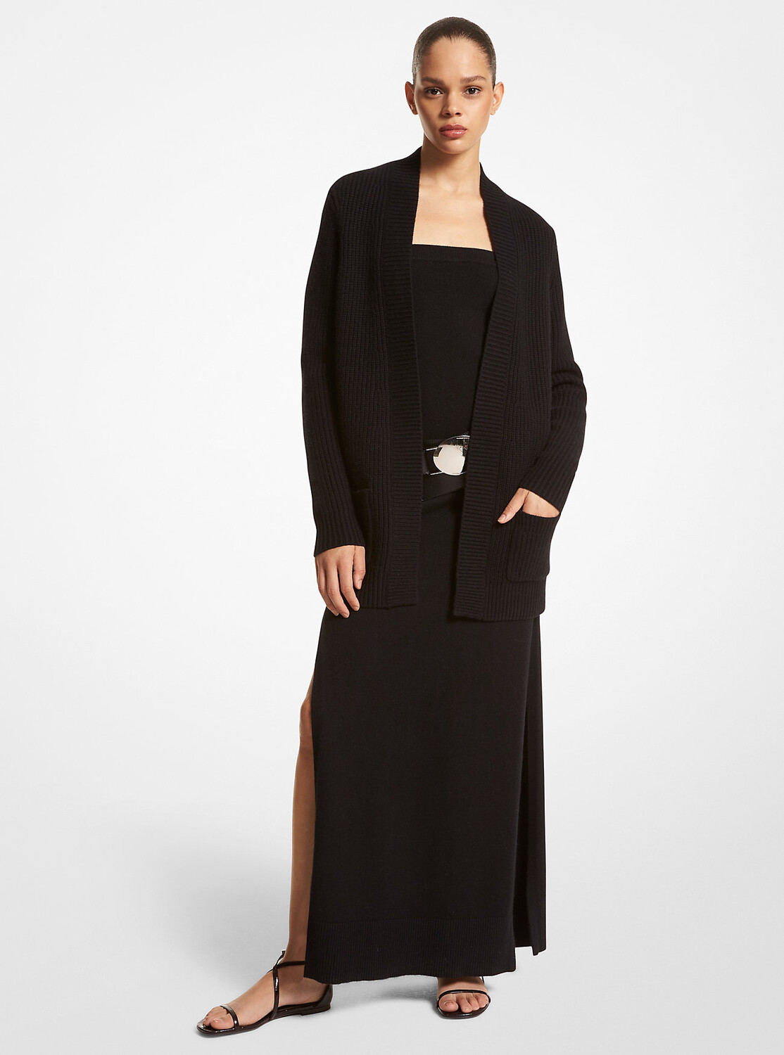 

Кашемировый кардиган Michael Kors, черный