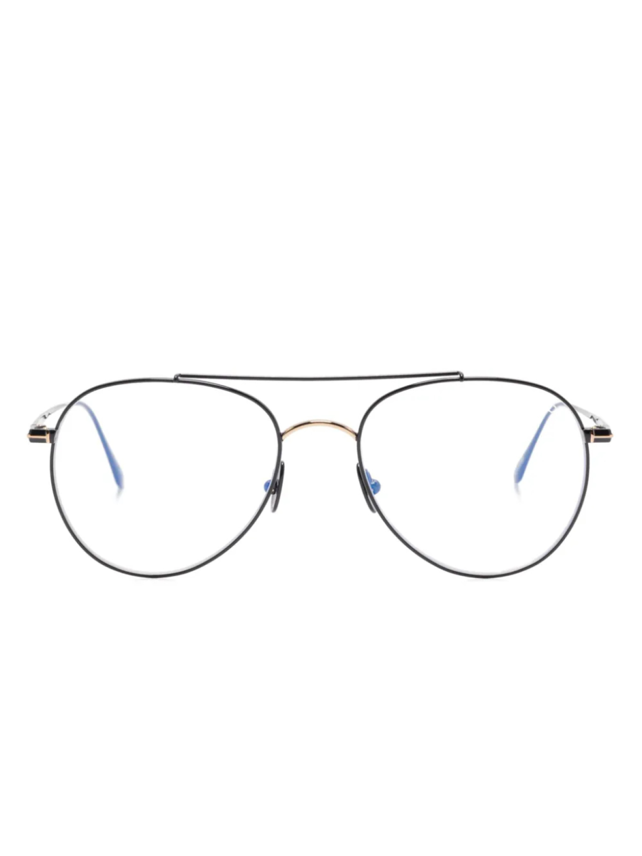 

Очки пилотной оправы TOM FORD Eyewear, черный