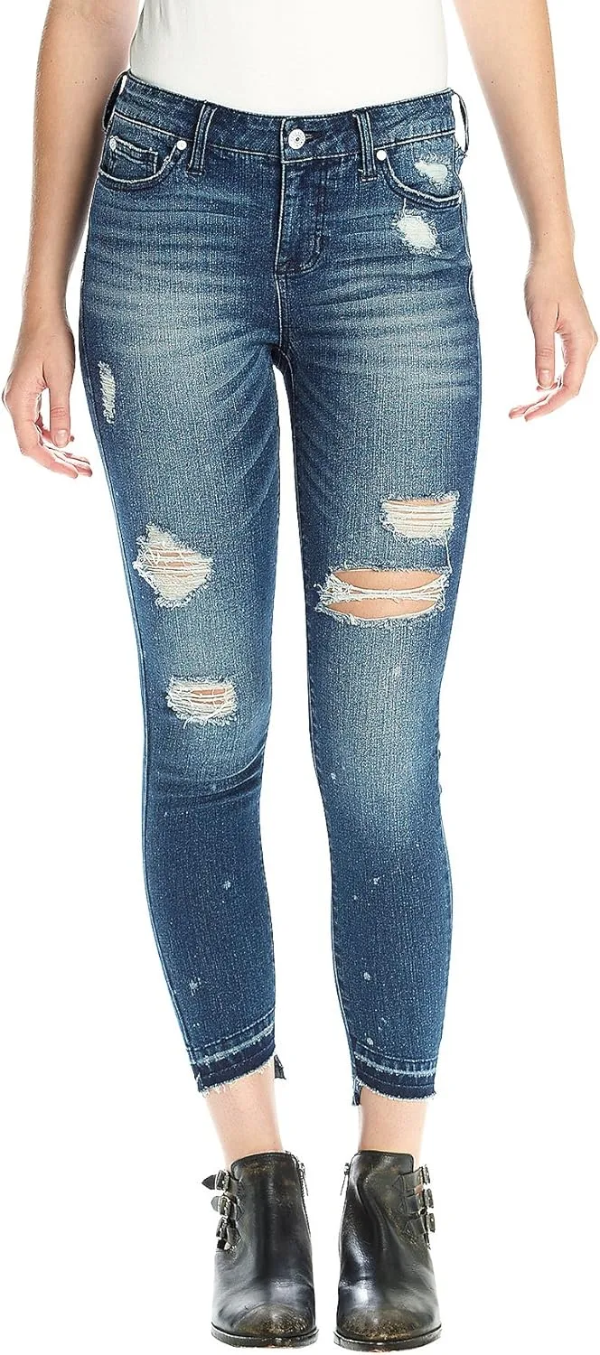 

Celebrity Pink Juniors рваные скинни джинсы