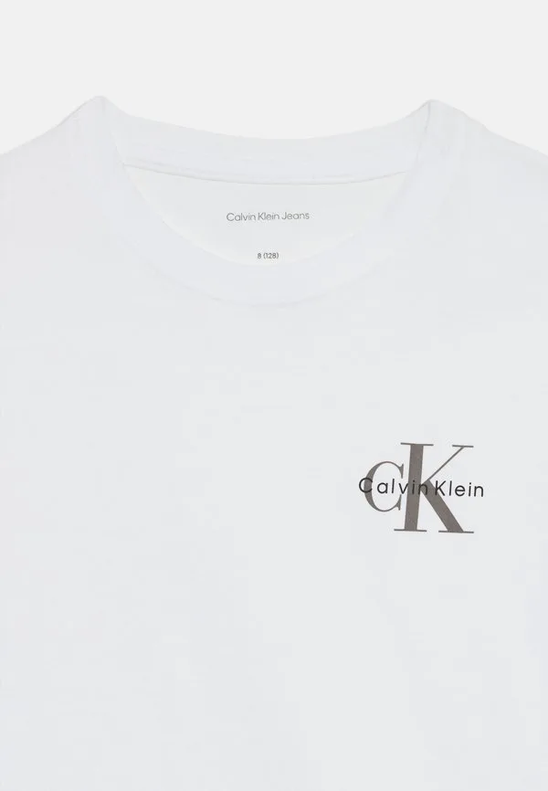 Футболка унисекс с монологом на груди Calvin Klein Jeans, Bright White — фото 4