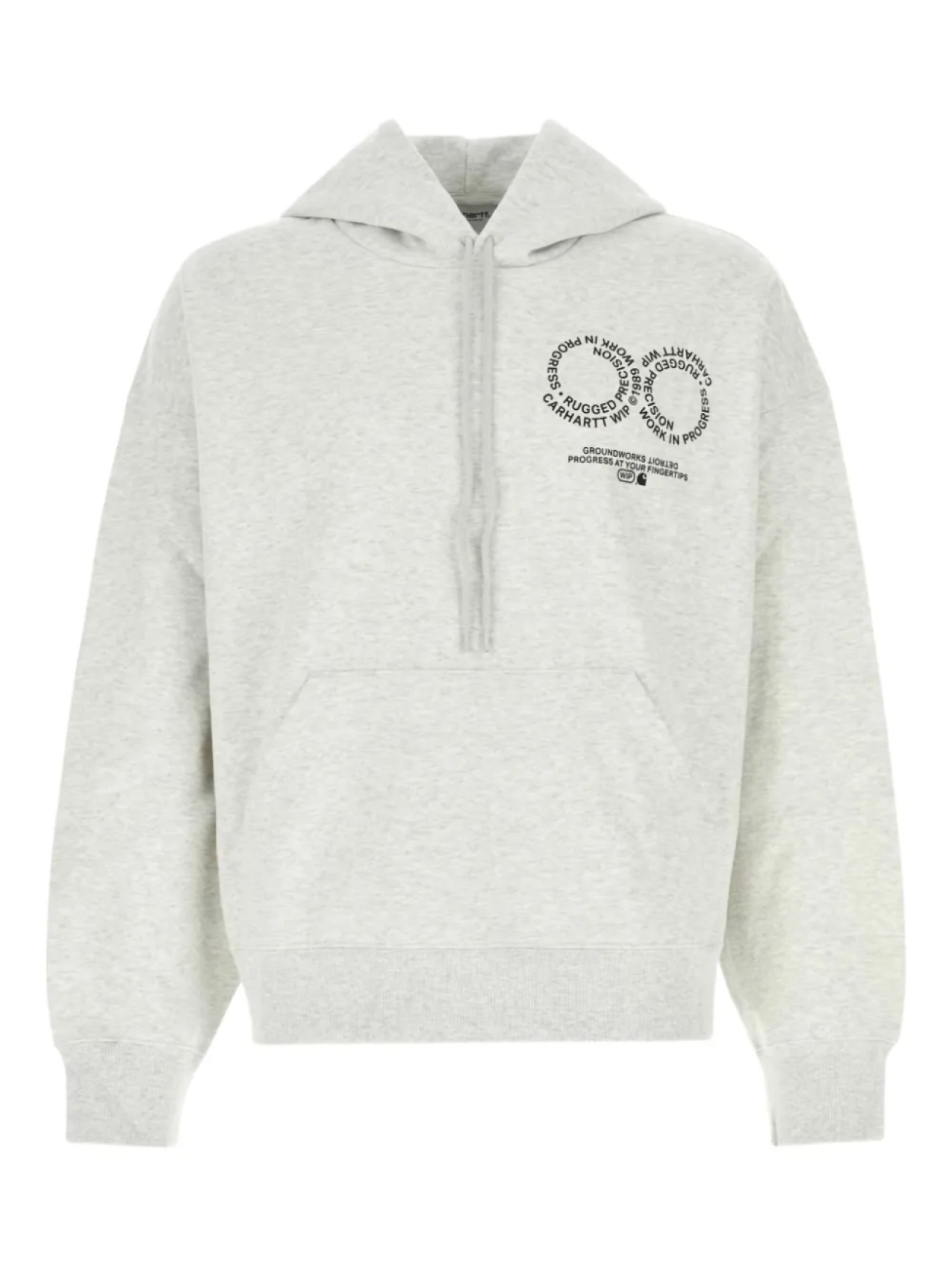 

Толстовка с капюшоном Carhartt WIP, серый