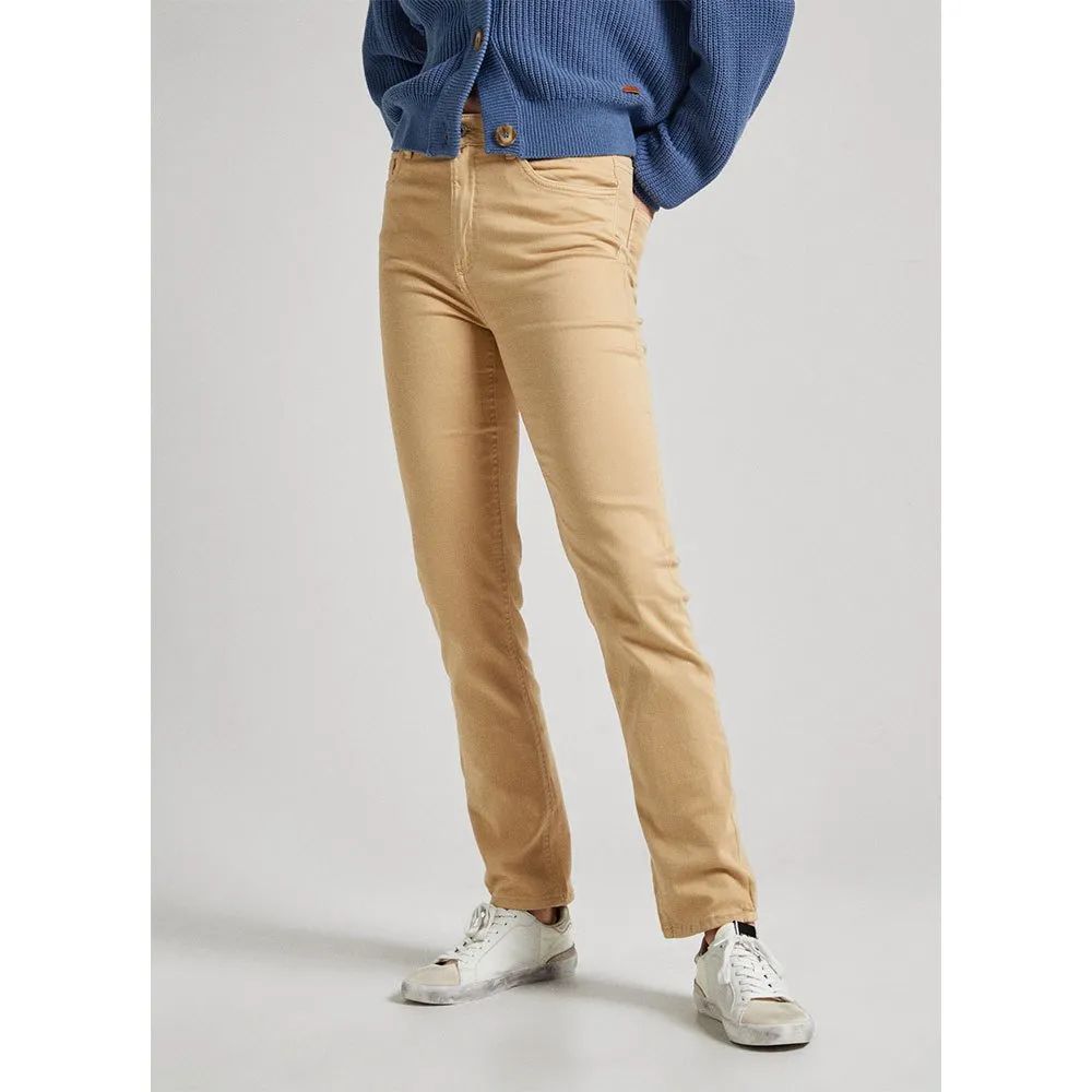 

Брюки Pepe Jeans Tessa, бежевый