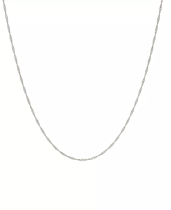 

Серебряное ожерелье с витым дизайном 2028, gray