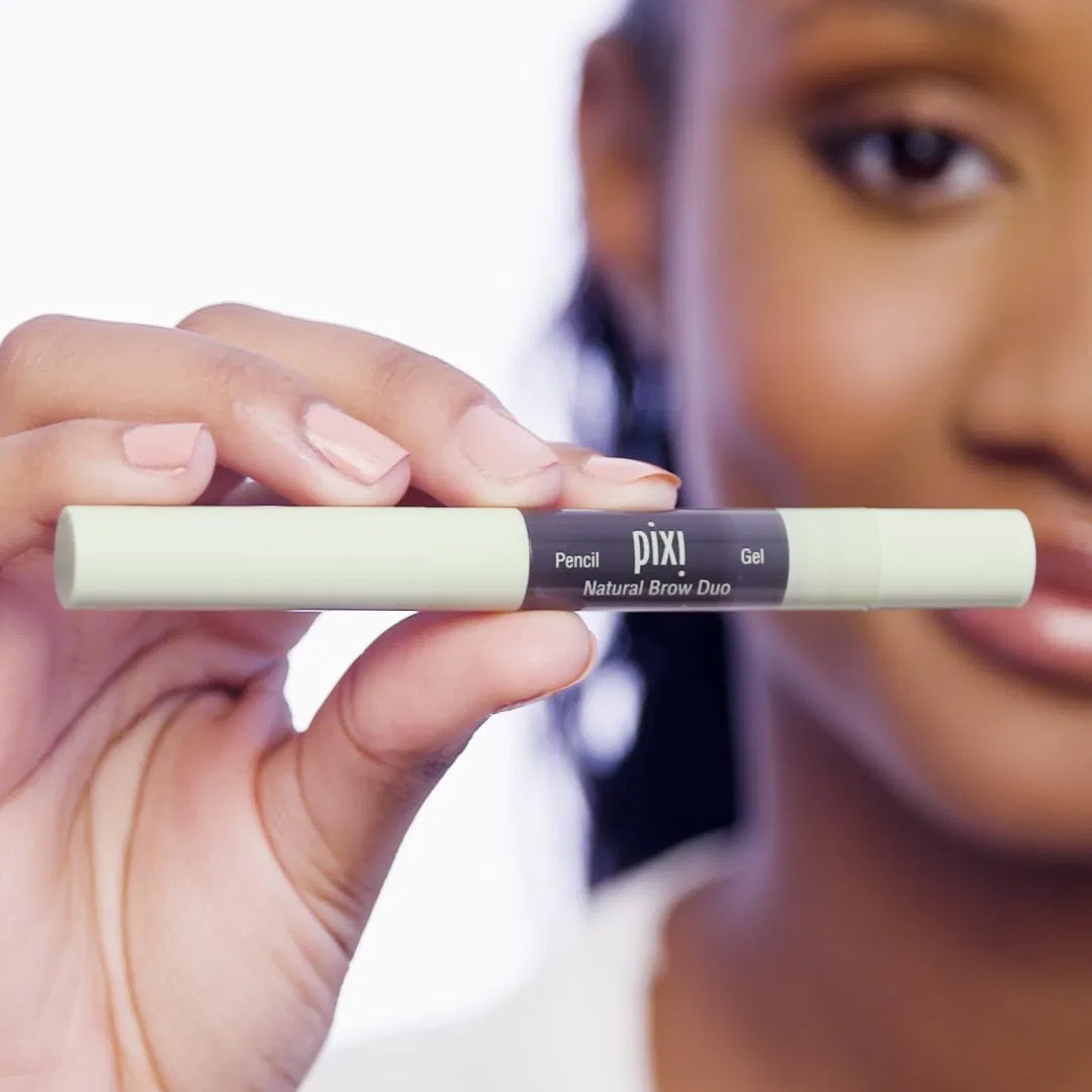 Карандаш и гель для бровей «Natural Brow Duo Soft Black» от Pixi Beauty Pixi, Softblack — фото 3