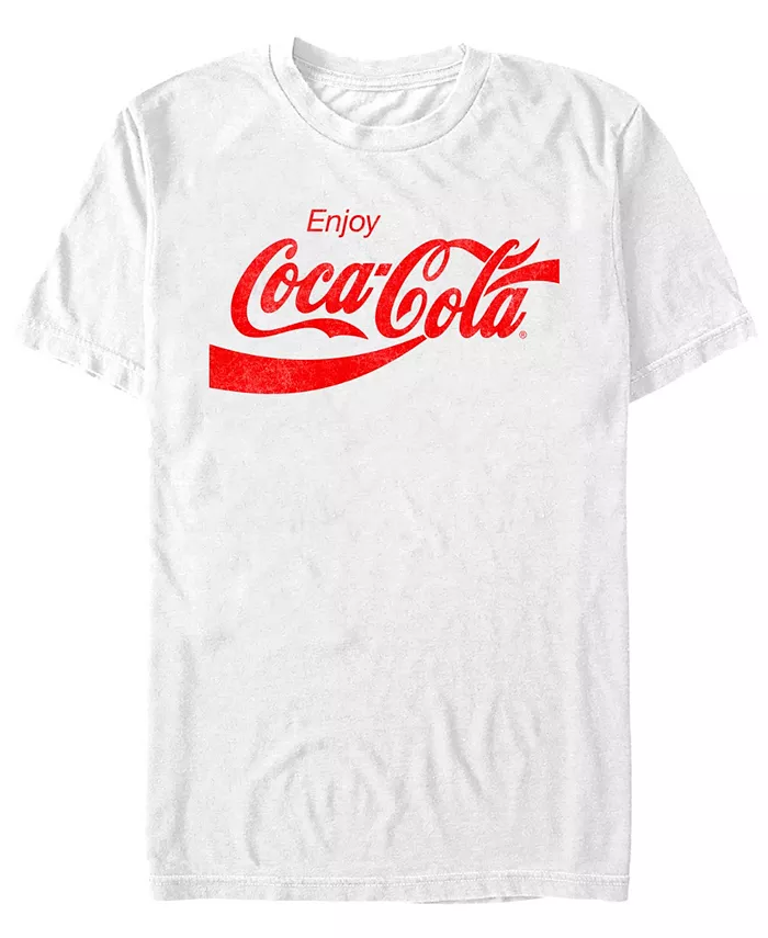 

Мужская футболка с коротким рукавом Eighties Coke Coca-Cola, белый