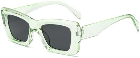 

Винтажные солнцезащитные очки для мужчин, модные панк-ретро солнцезащитные очки для женщин, очки для вождения, мужские солнцезащитные очки с защитой от УФ-излучения UV400 MTZJH, Black