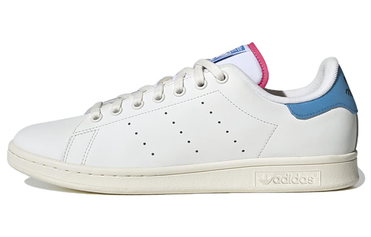 

Кроссовки для скейтбординга Stan Smith мужские с низким верхом белого/королевского синего цвета Adidas Originals, Синий, Кроссовки для скейтбординга Stan Smith мужские с низким верхом белого/королевского синего цвета Adidas Originals