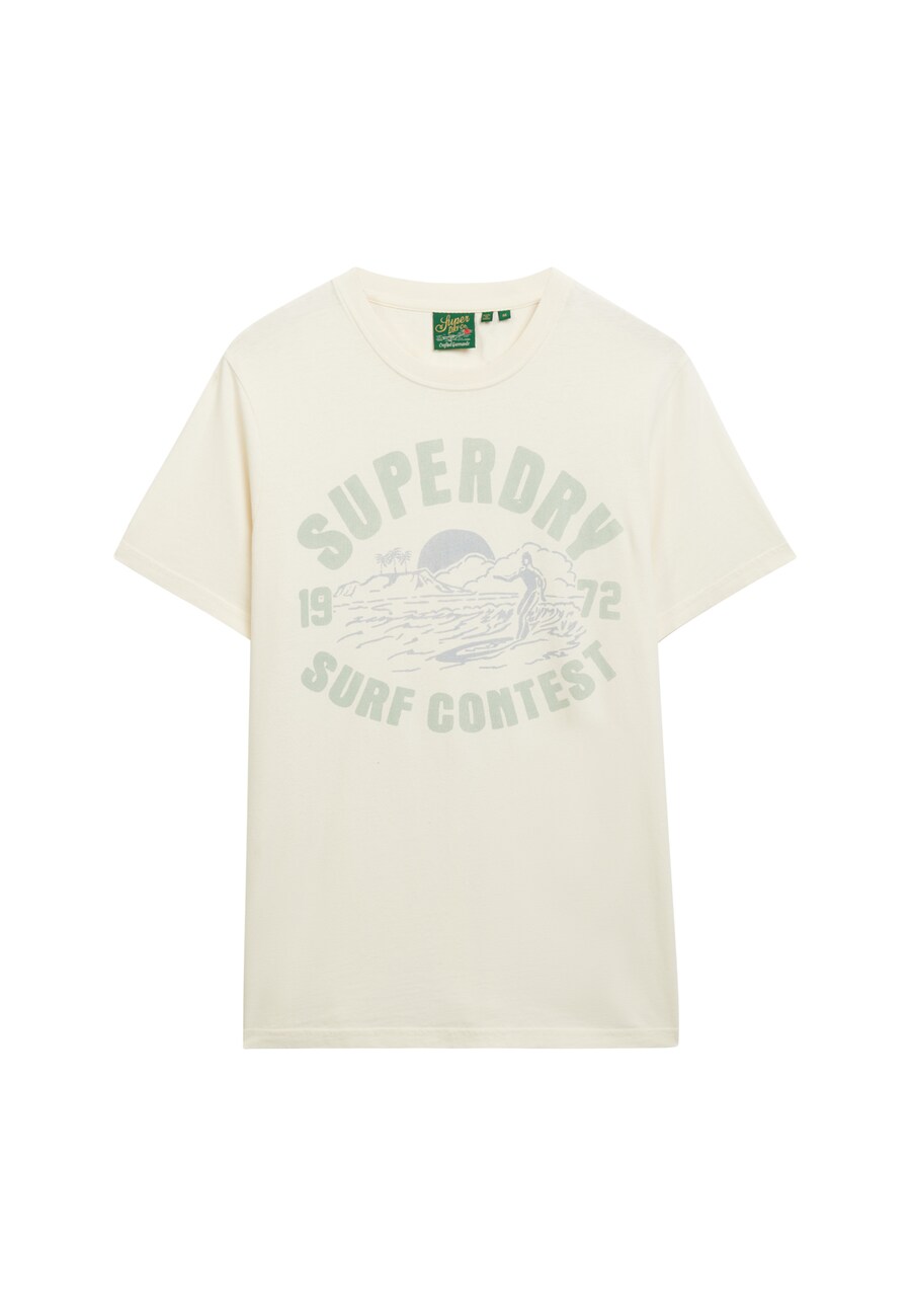 

Рубашка Superdry, цвет Pastel yellow