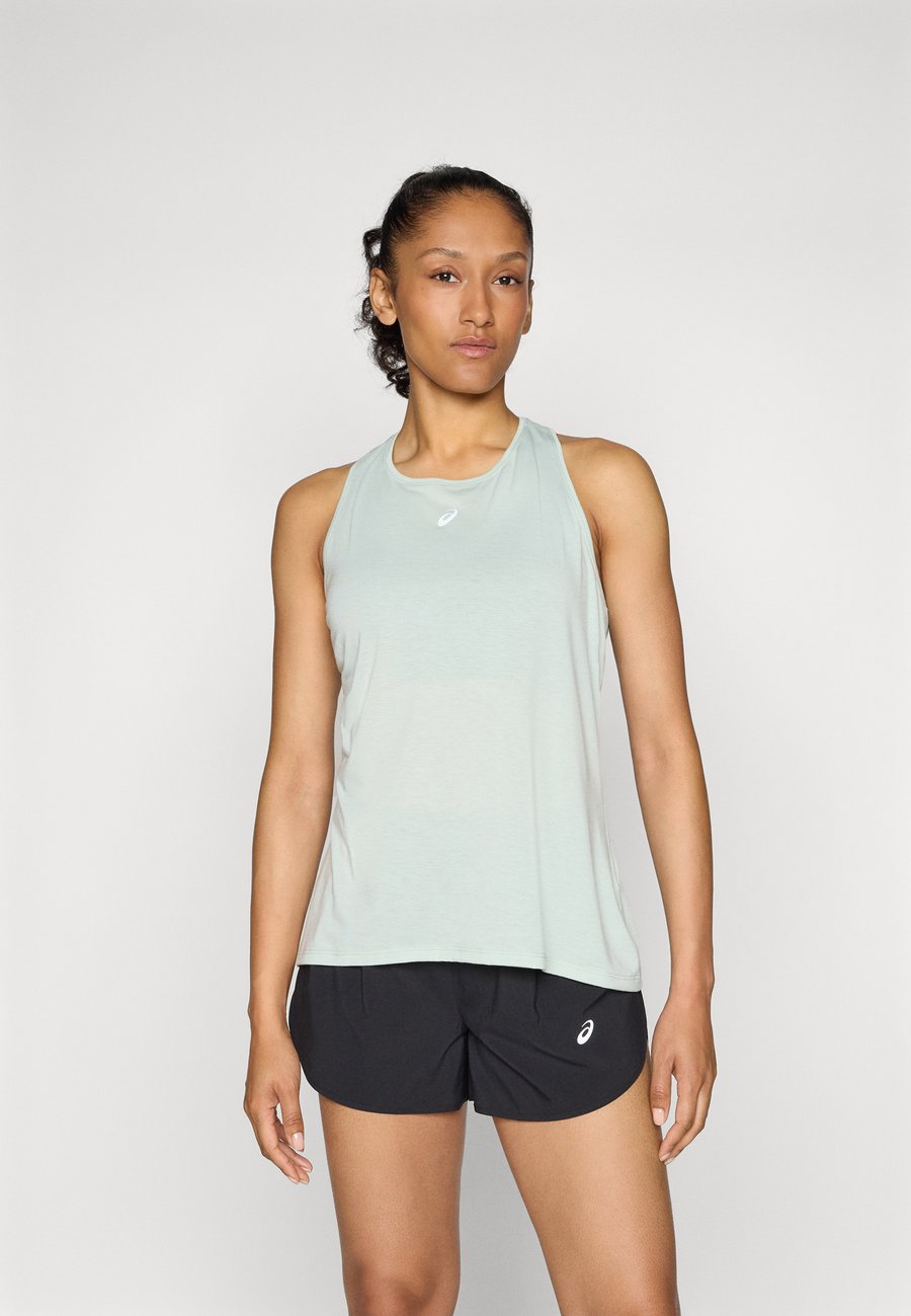 

Топ ASICS NAGINO RUN ADJUSTABLE TANK, Lichen Rock/Light Blue