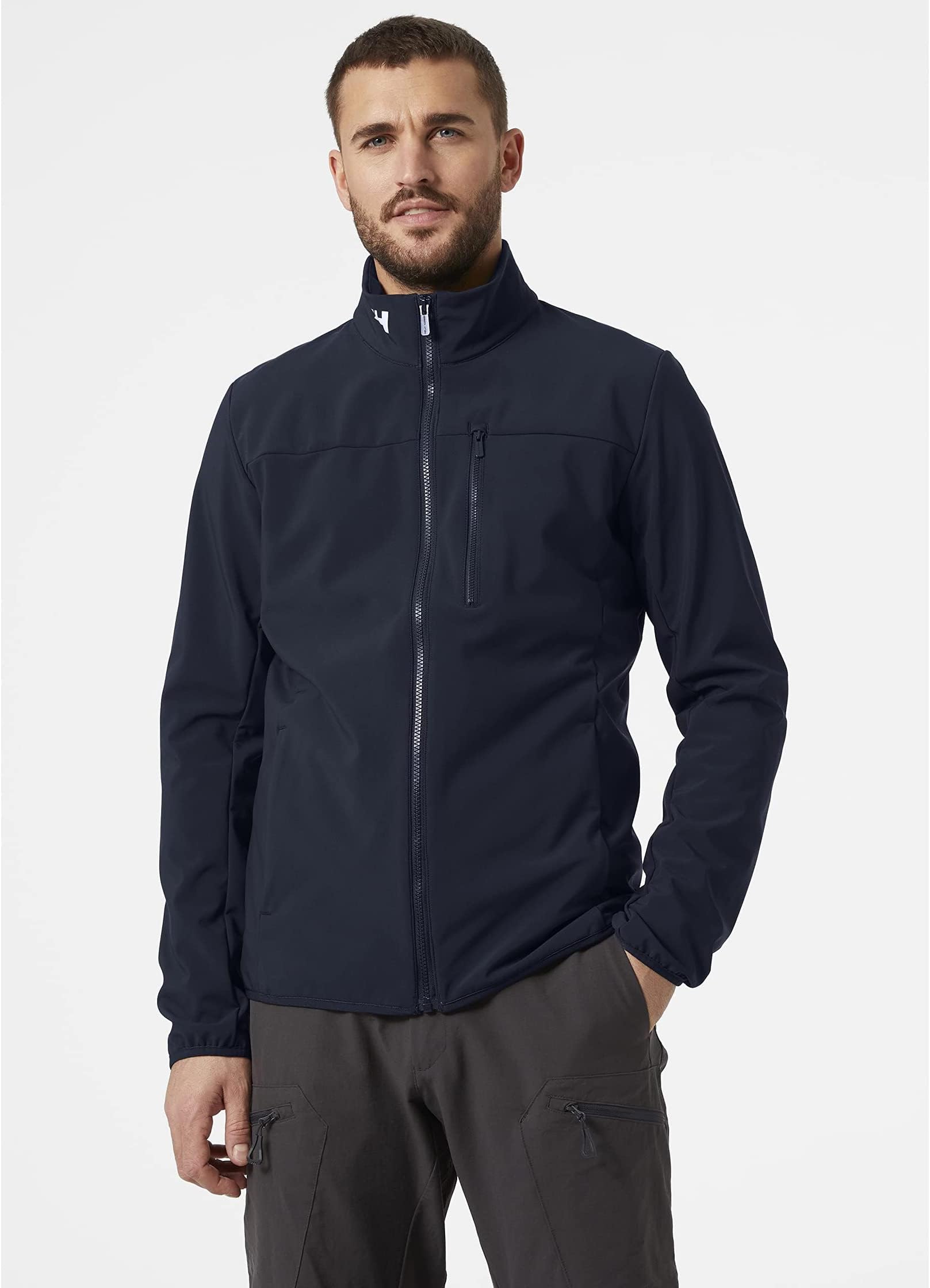 

Куртка Crew Softshell Jacket 2.0 Helly Hansen, темно-синий