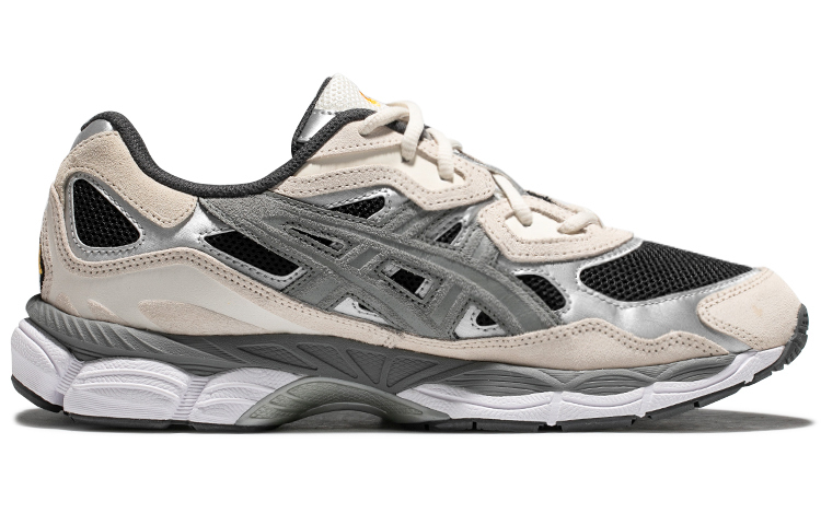 Футболка Asics Gel NYC 'Black Clay Grey' Ecru — фото 2