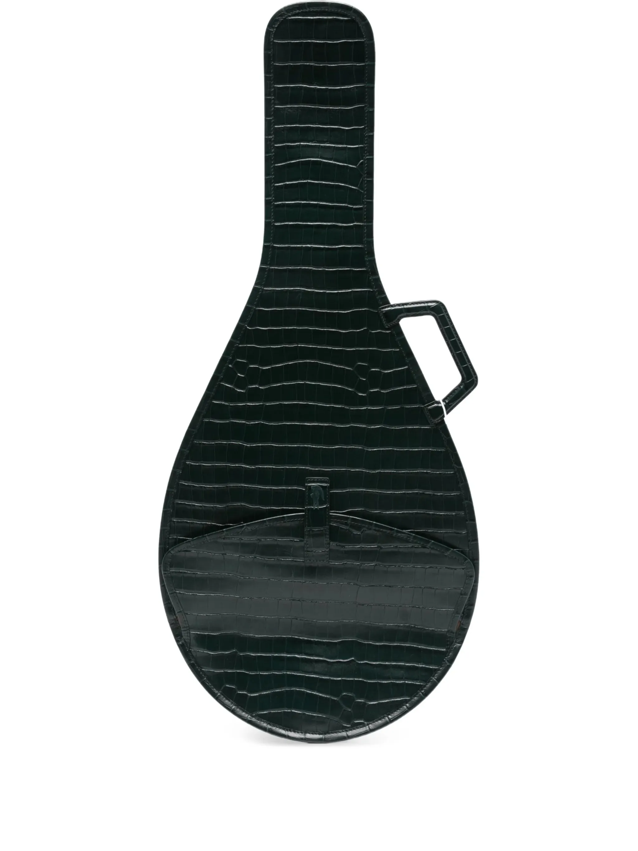 

Сумка с тиснением под кожу крокодила Lacoste, зеленый