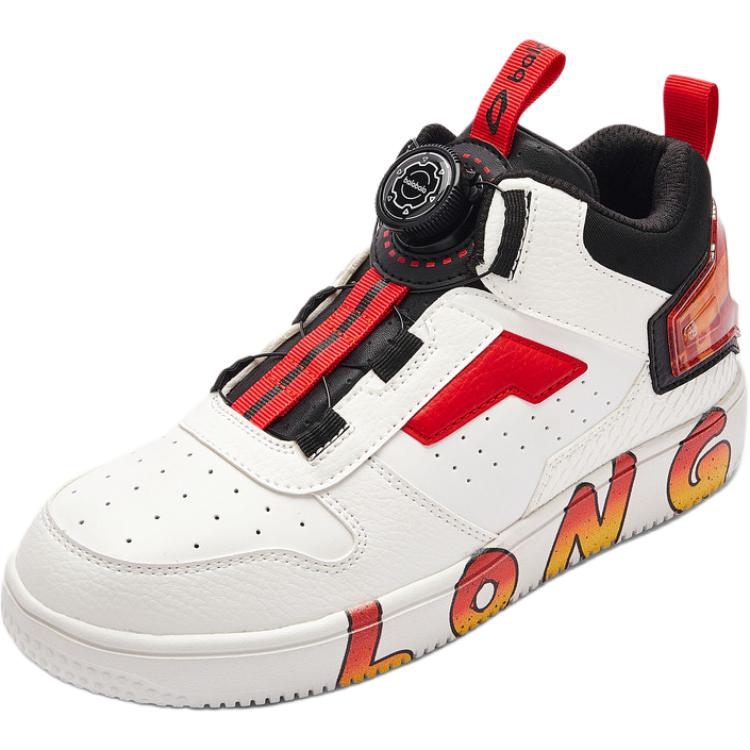 

Нескользящие и дышащие высокие детские кроссовки для скейтбординга для подростков BALABALA, черный/белый