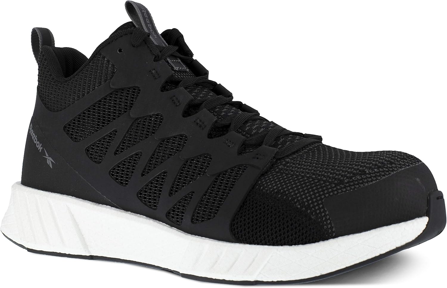 

Мужские оксфорды Reebok Work Fusion Formidable с защитным носком и средней посадкой, белый/черный