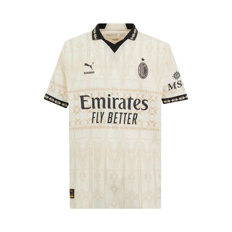 

Джерси Puma x AC Milan x Pleasures Authentic Jersey Light Version, белый