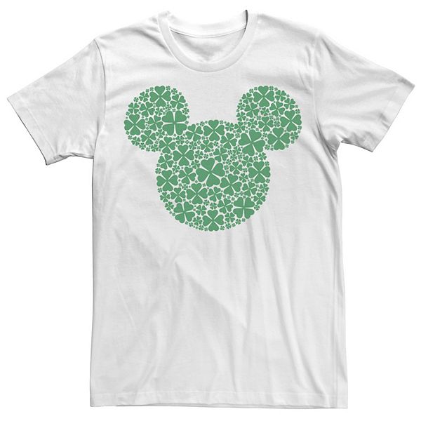 

Футболка Mickey Mouse Big & Tall St Patrick's Day Clovers Disney