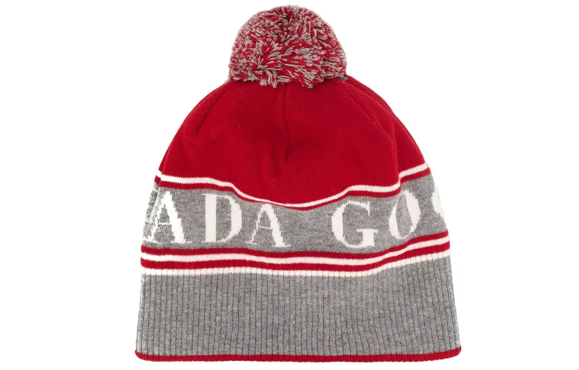 

Шерстяная шапка-бини женская, разноцветный Canada Goose, мультиколор