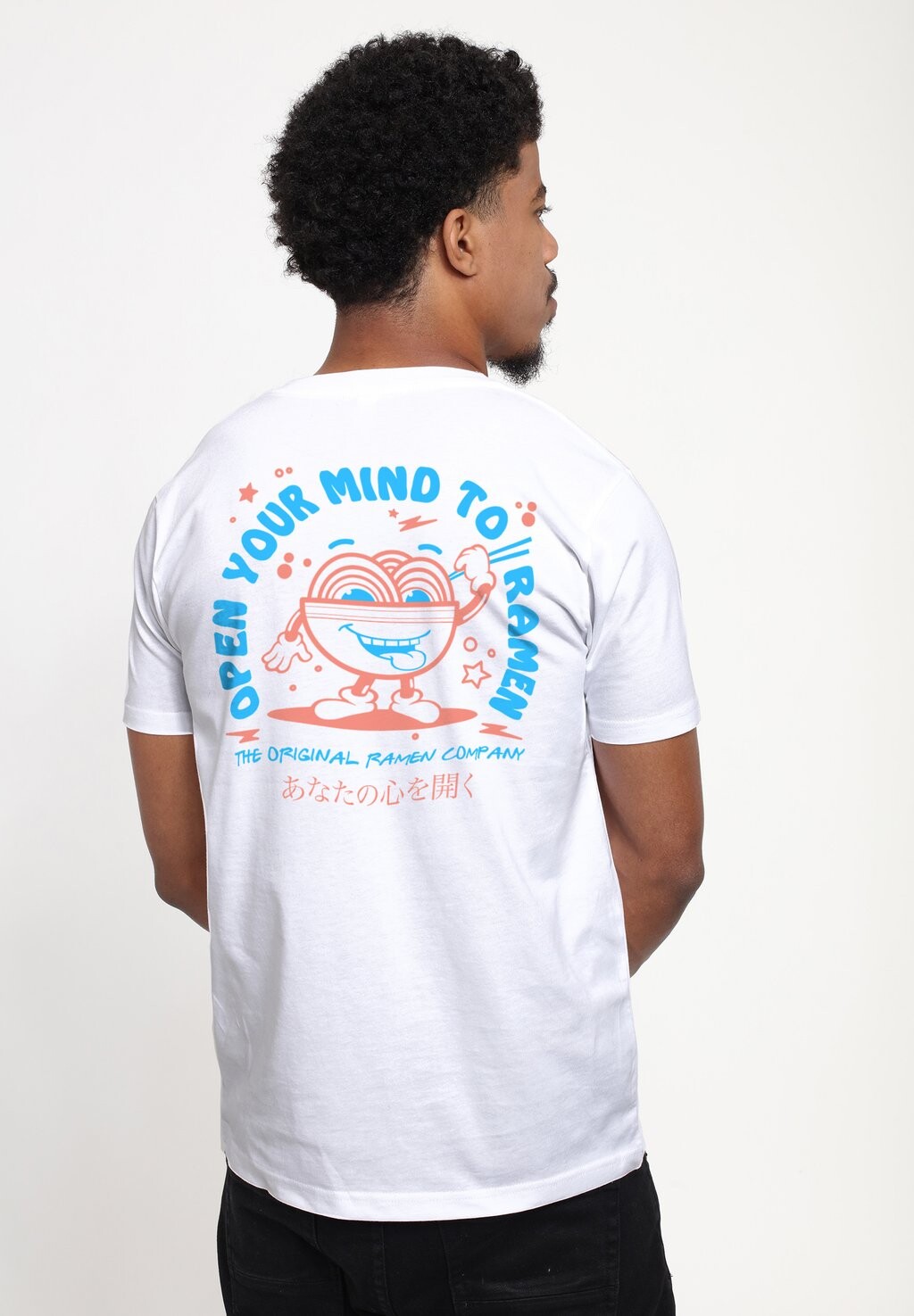 

Футболка с принтом TORC UNISEX OPEN YOUR MIND Henry Tiger, белый