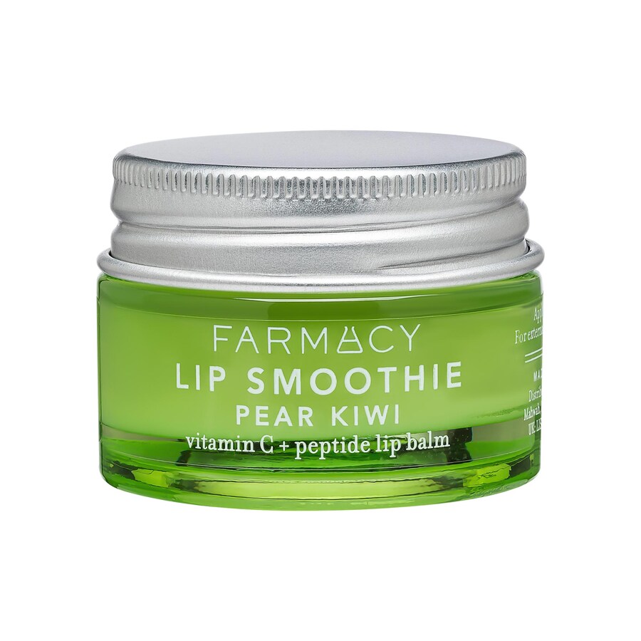 

Бальзам для губ Lip Smoothie с витамином С и пептидами Farmacy, 0.34 oz, Pear Kiwi