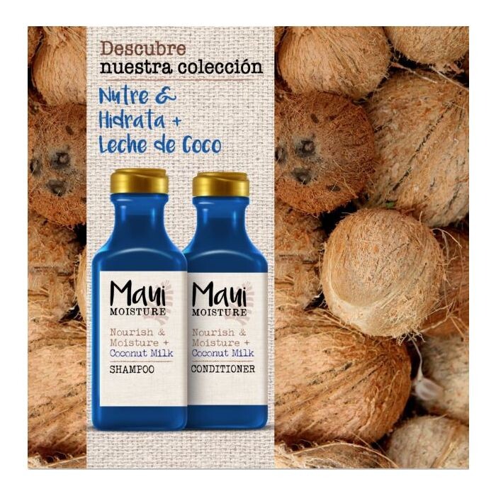 

Шампунь Coconut Milk Champú Leche de Coco Maui, 385 ml
