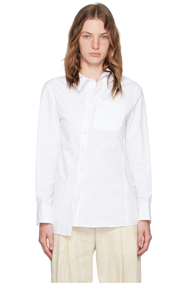 

Рубашка 'La Chemise Pablo' Jacquemus, белый