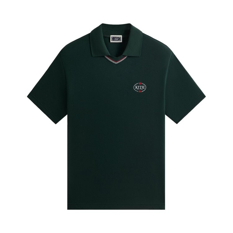 

Поло Kith Pique Tap In Polo, зеленый