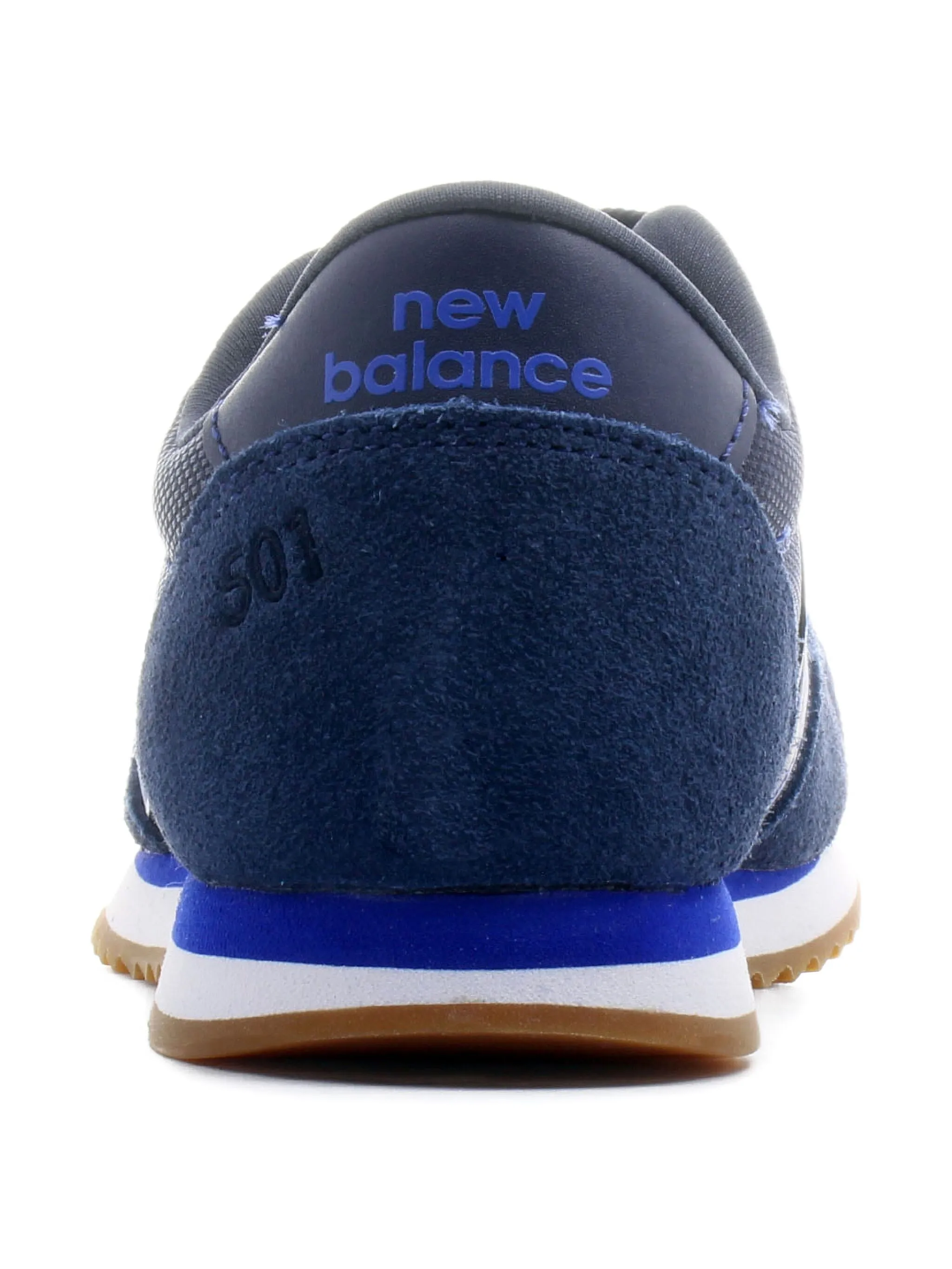 Кроссовки 501 Navy New Balance Kids, синий — фото 2