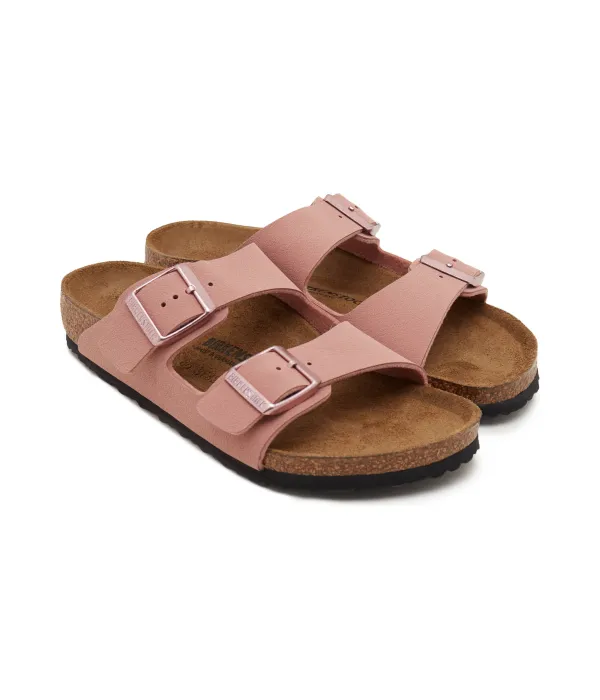 Тапочки из кожи Аризона Narrow fit Birkenstock, розовый — фото 3