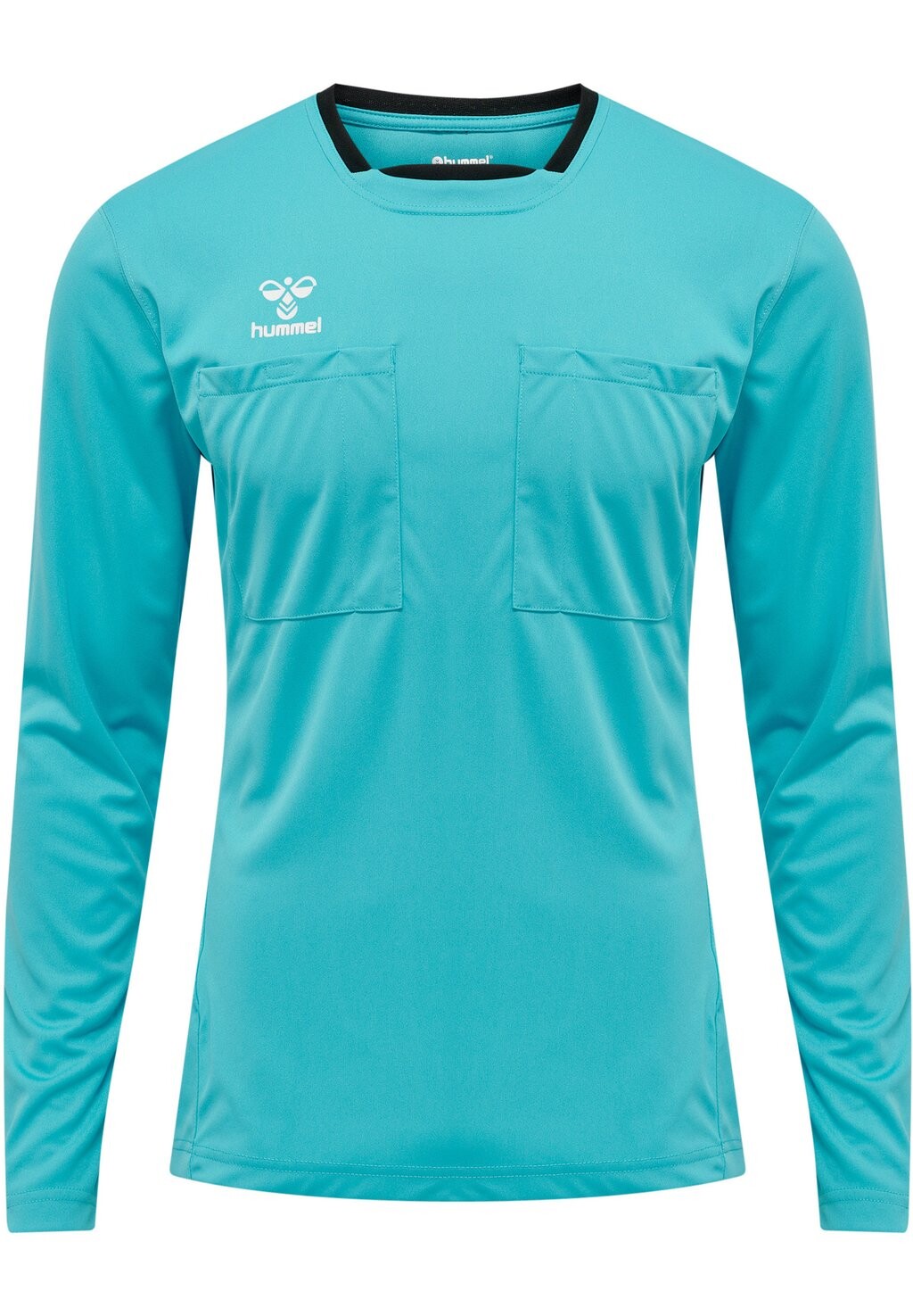 

Спортивная футболка Referee Chevron Jersey L/S Hummel, синяя с аквалангом
