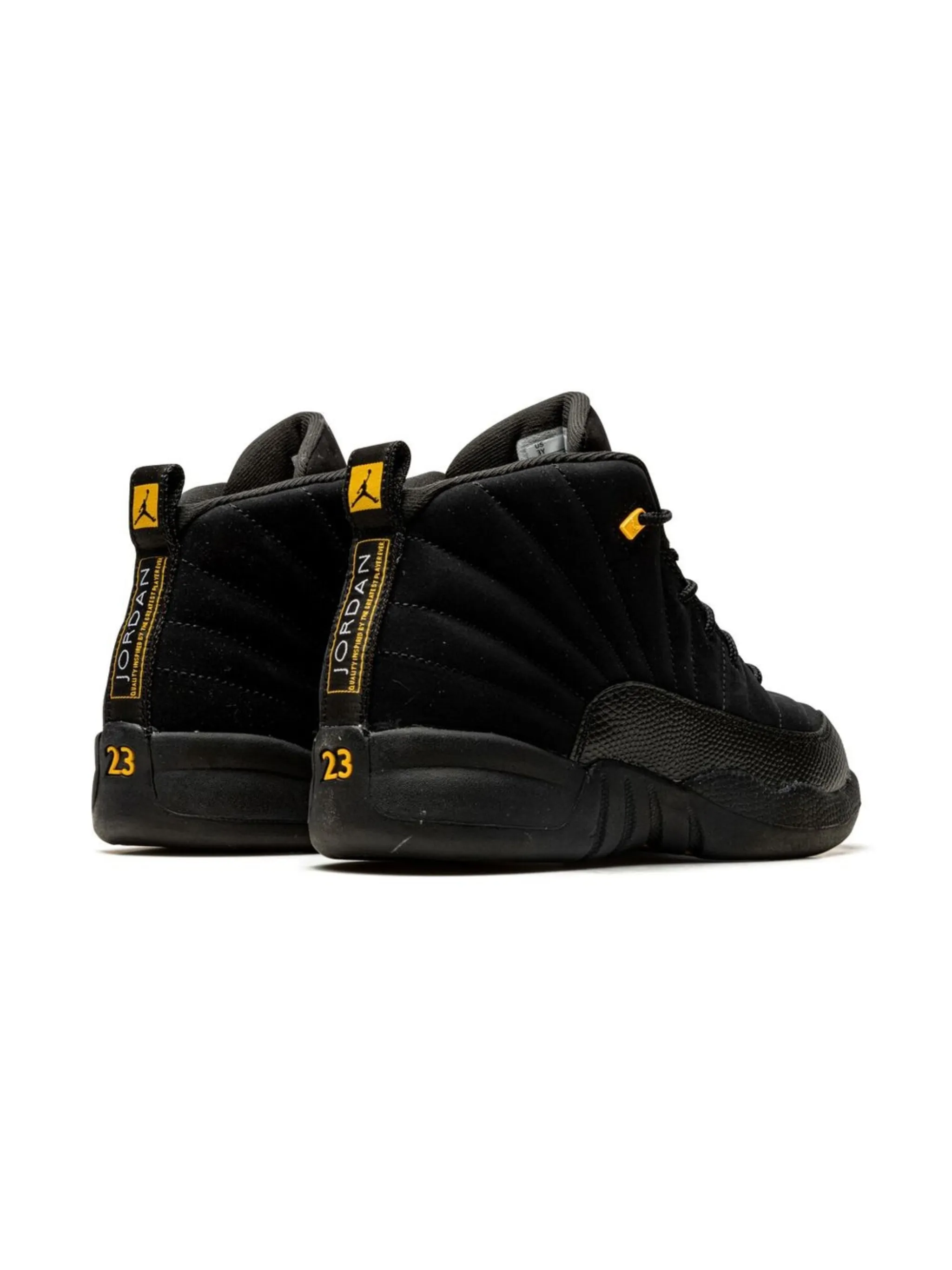 Высокие кроссовки Air Jordan 12 Jordan Kids, черный — фото 3