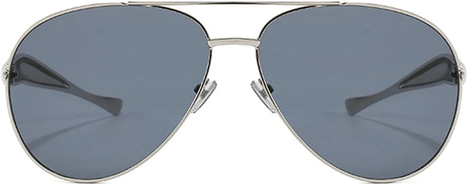 

Женские солнцезащитные очки-пилот большого размера Helena Fashion с золотистыми линзами цвета шампанского и металлической оправой, солнцезащитные очки UV400, C6