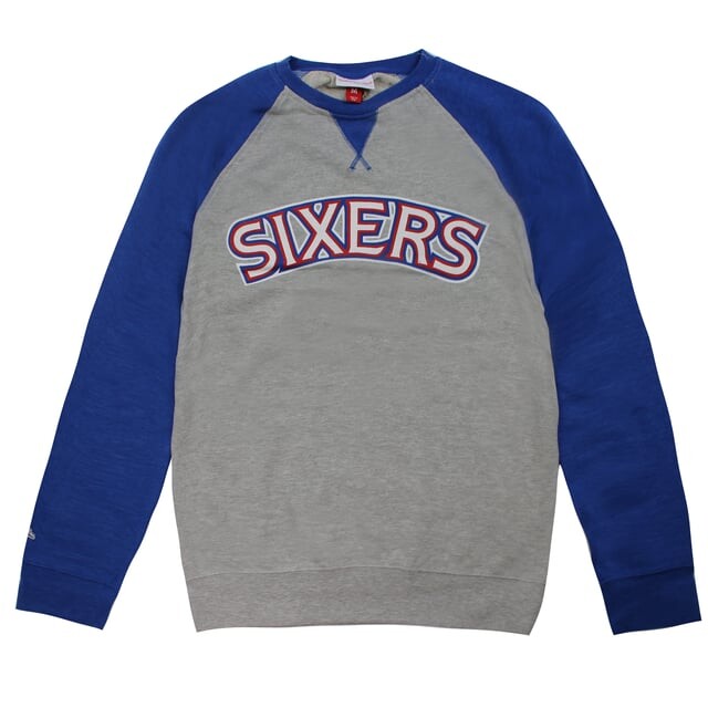 

Мужской свитер Mitchell & ness nba Philadelphia 76ers Mitchell And Ness, серый